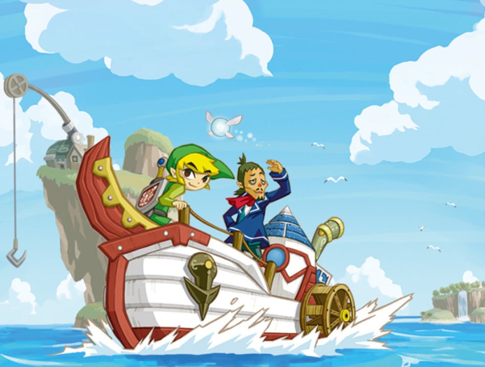 Imagem promocional de The Legend of Zelda: Phantom Hourglass