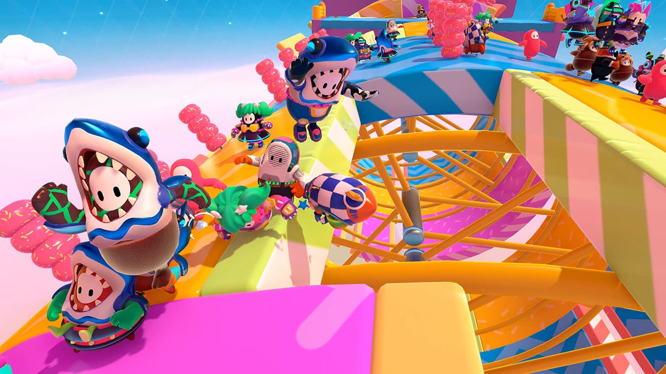 Foto do game "Fall Guys". (Divulga&ccedil;&atilde;o / Mediatonic)