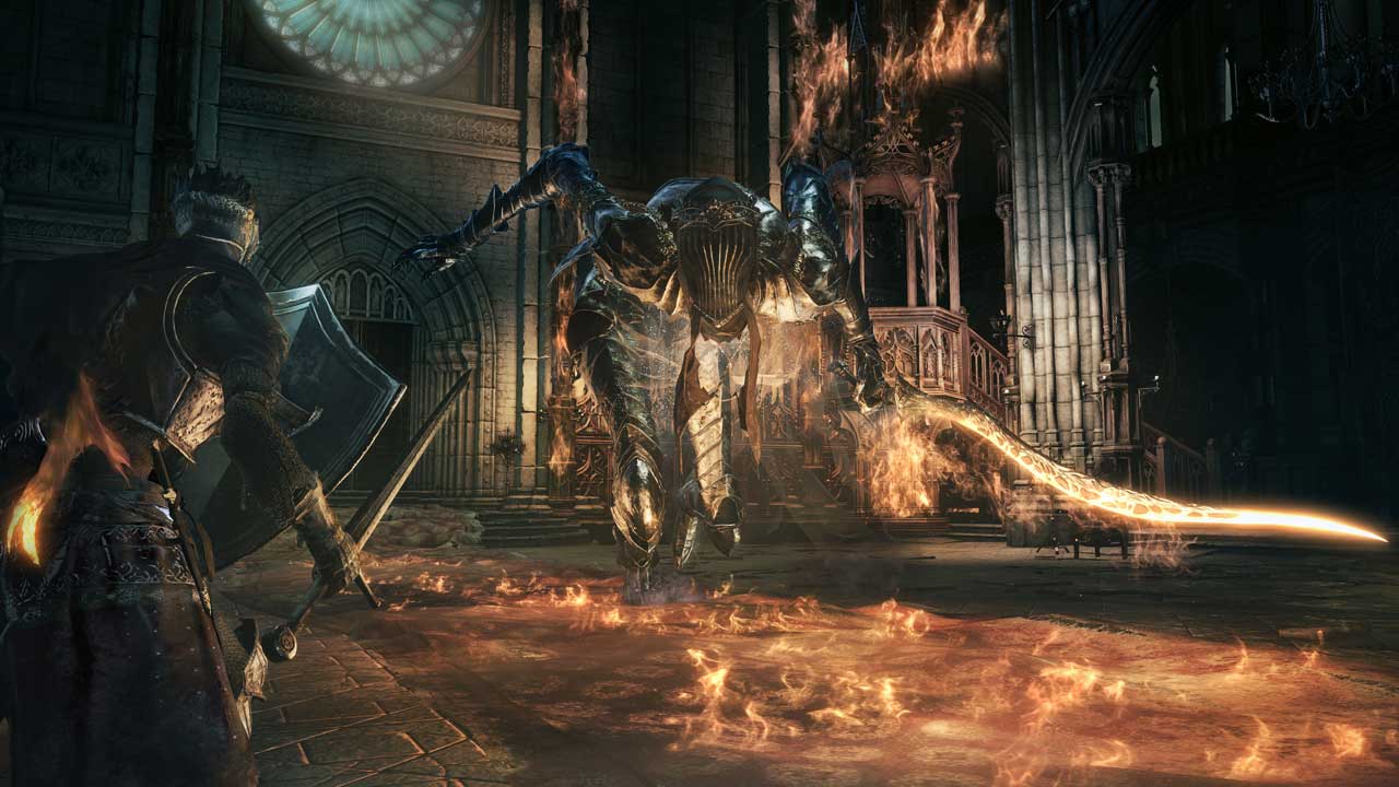 Dan&ccedil;arina do Vale Boreal, um dos Bosses do game "Dark Souls 3". (Divulga&ccedil;&atilde;o / Software)