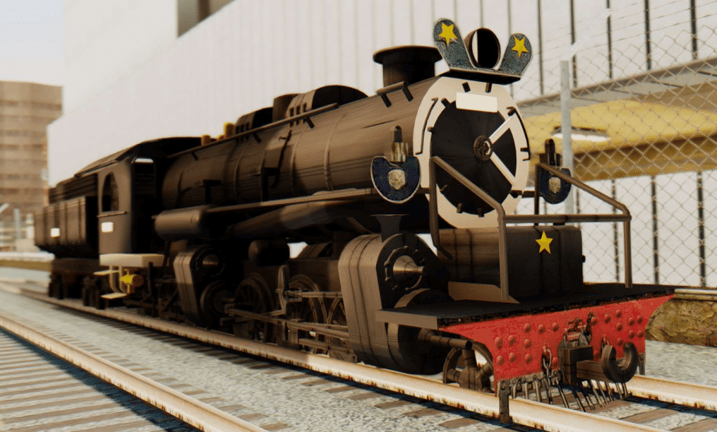 Foto do trem da Indon&eacute;sia adicionado para GTA San Andreas. (Divulga&ccedil;&atilde;o / Internet)