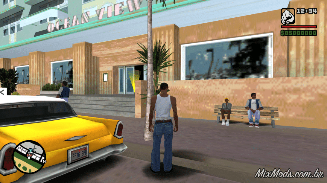 Foto da casa de Tommy Vercetti (protagoniste de GTA Vice City) em GTA San Andreas. (Divulga&ccedil;&atilde;o / MixMods)
