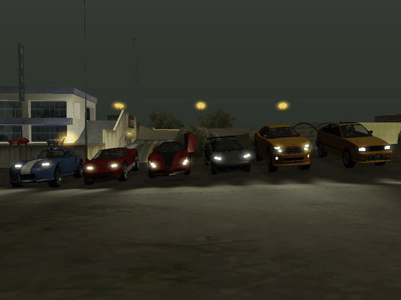 Imagem que apresenta ve&iacute;culos inclusos no modpack de GTA San Andreas. (Divulga&ccedil;&atilde;o / Internet)