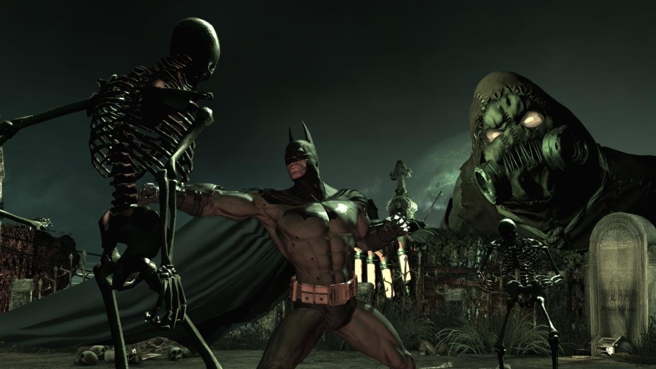 Batman Arkham Asylum Espantalho