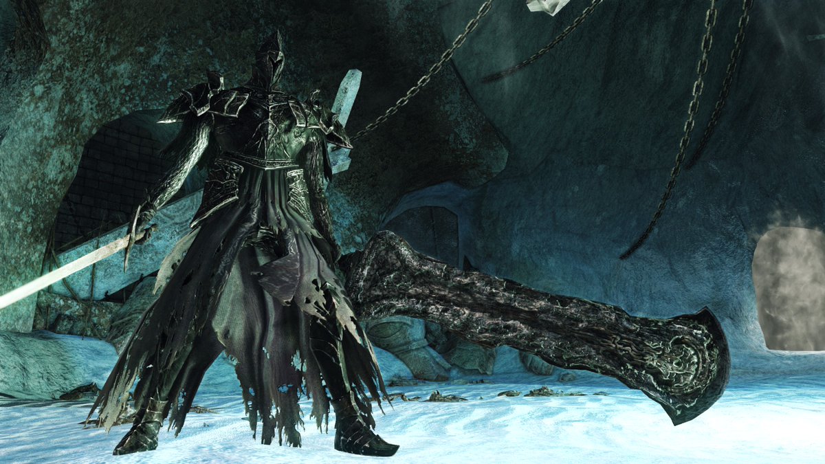 Imagem do Cavaleiro de Fuma&ccedil;a de Dark Souls 2: O Velho Rei de Ferro. (Divulga&ccedil;&atilde;o / Internet)