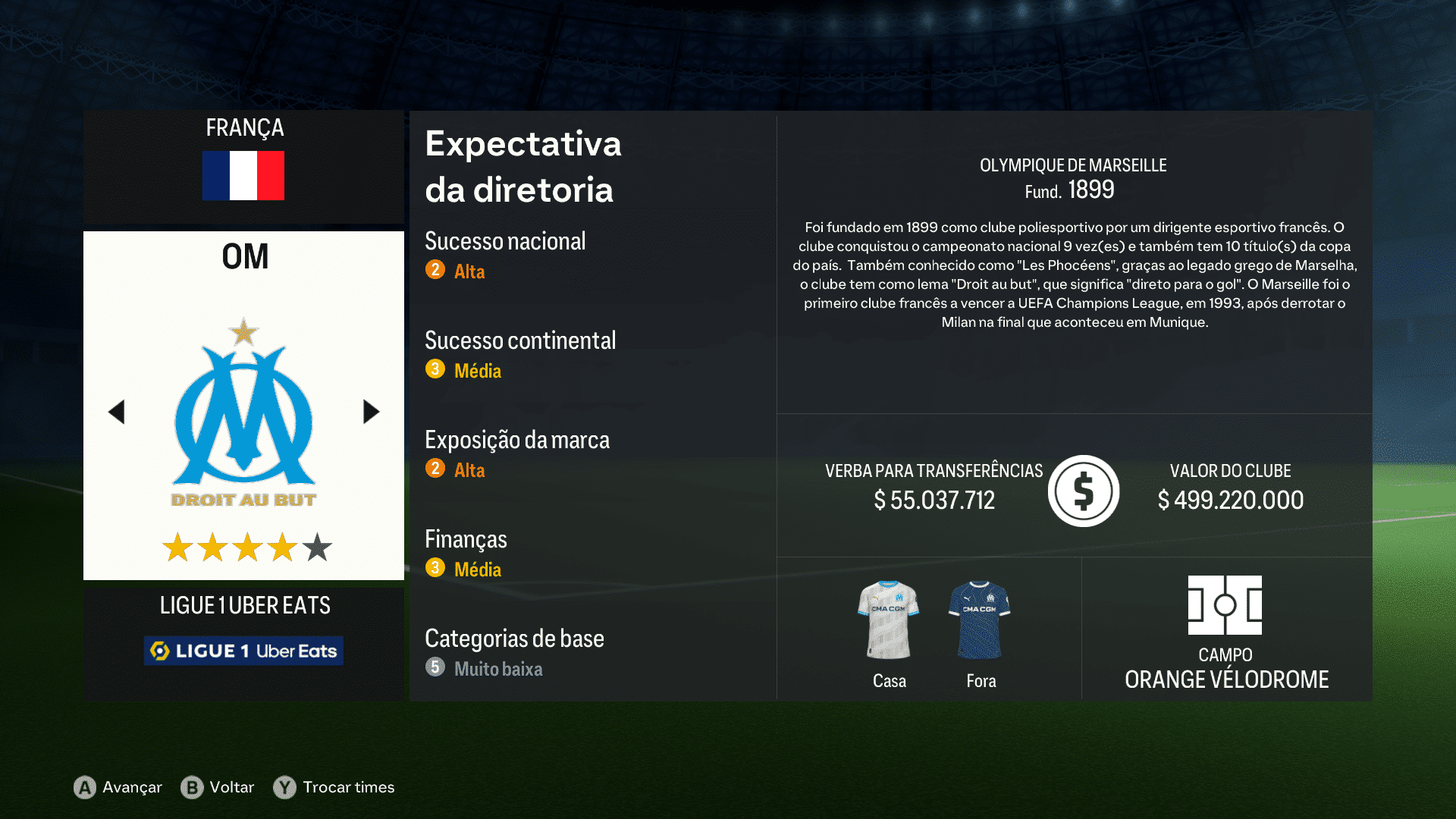 Print do OM em FC 24