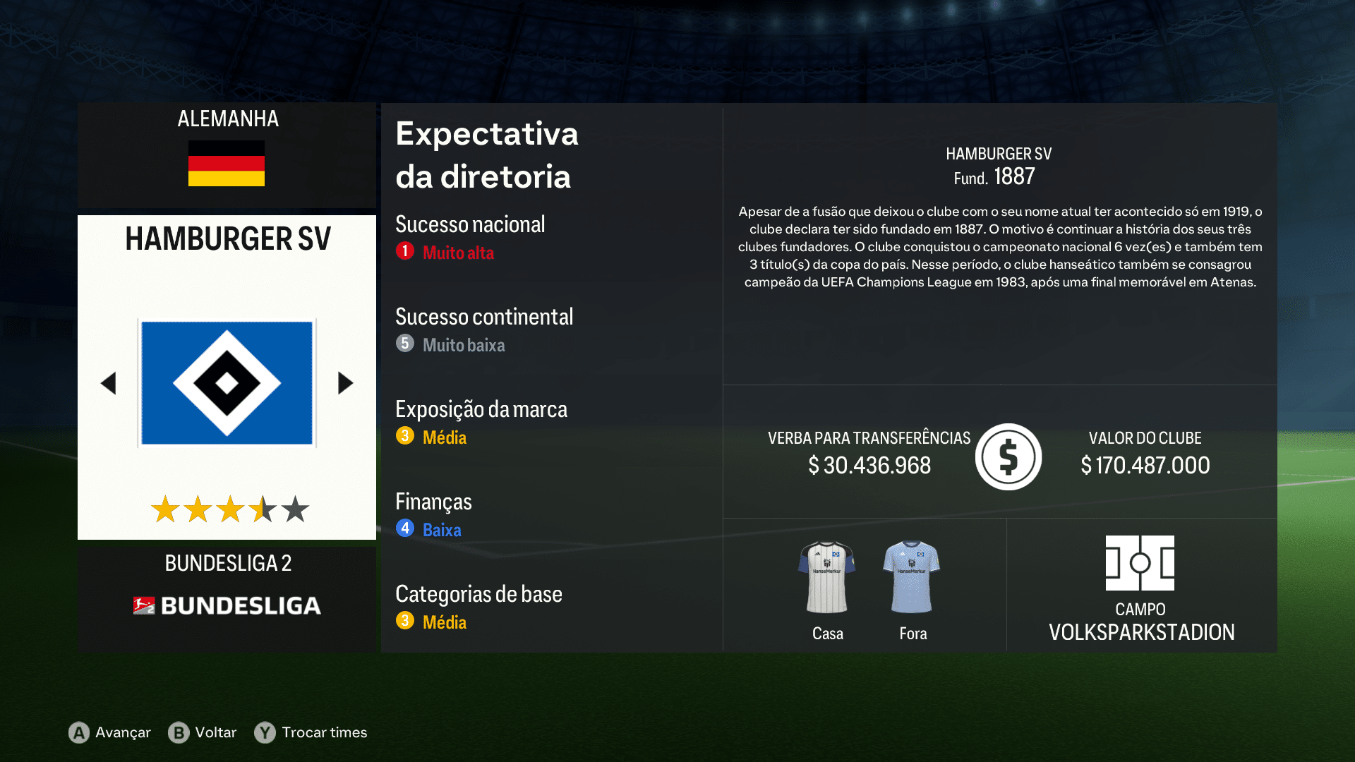 Print do Hamburger em FC 24