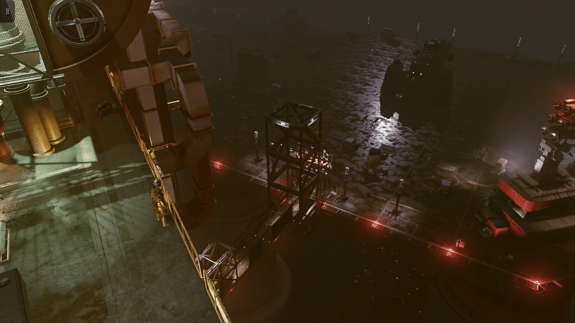 Plataforma de pouso em Neon, Starfield.