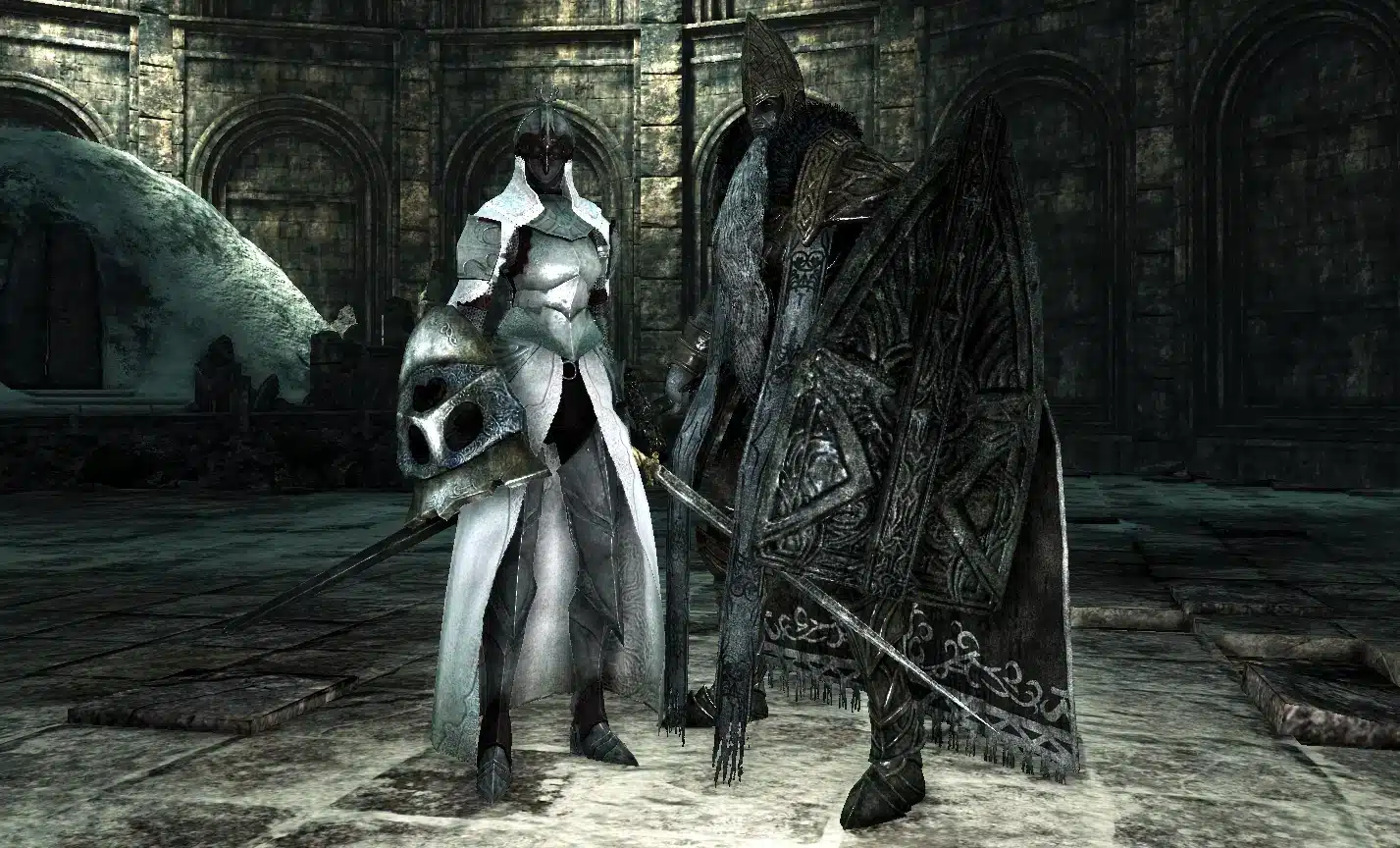 Foto do "Vigilante do Trono e Defensor do Trono" de Dark Souls 2. (Divulga&ccedil;&atilde;o / Internet)