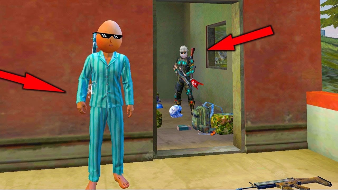 Imagem de dois jogadores memes em Free Fire. (Divulga&ccedil;&atilde;o / Internet)