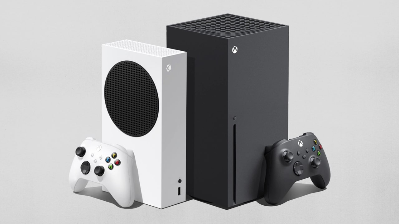 Imagem promocional do Xbox Series S e X