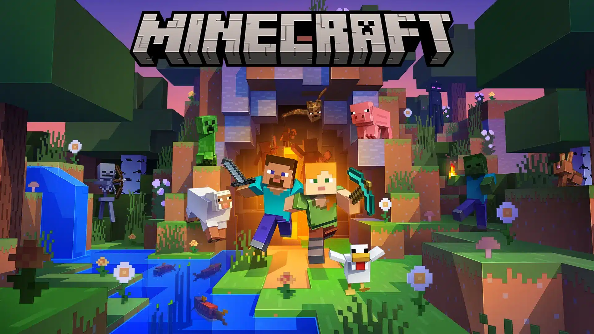 Foto ilustrativa do jogo Minecraft, um dos Jogos para PC fraco. (Divulga&ccedil;&atilde;o / Internet)