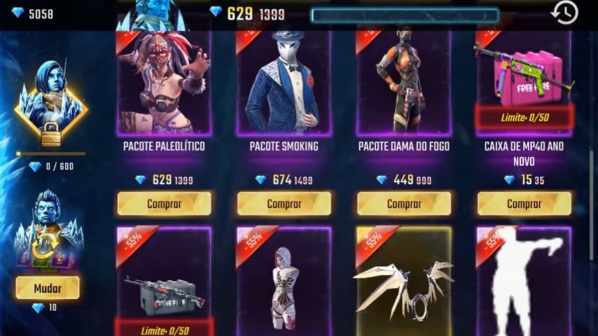 Ganhe diversas recompensas com nossa lista de codiguin ff.