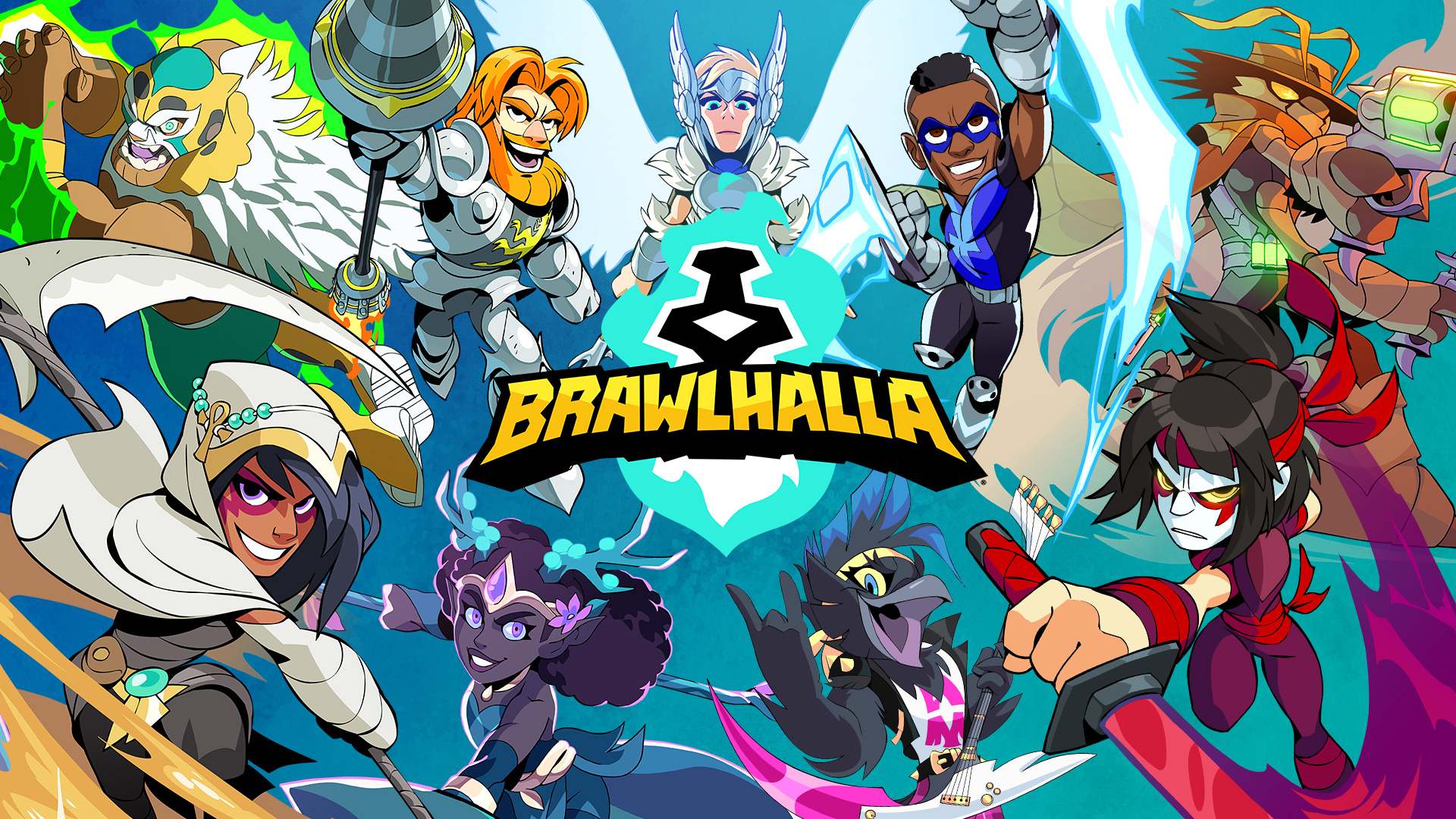 Foto ilustrativa do jogo Brawlhalla, um dos Jogos para PC fraco. (Divulga&ccedil;&atilde;o / Internet)