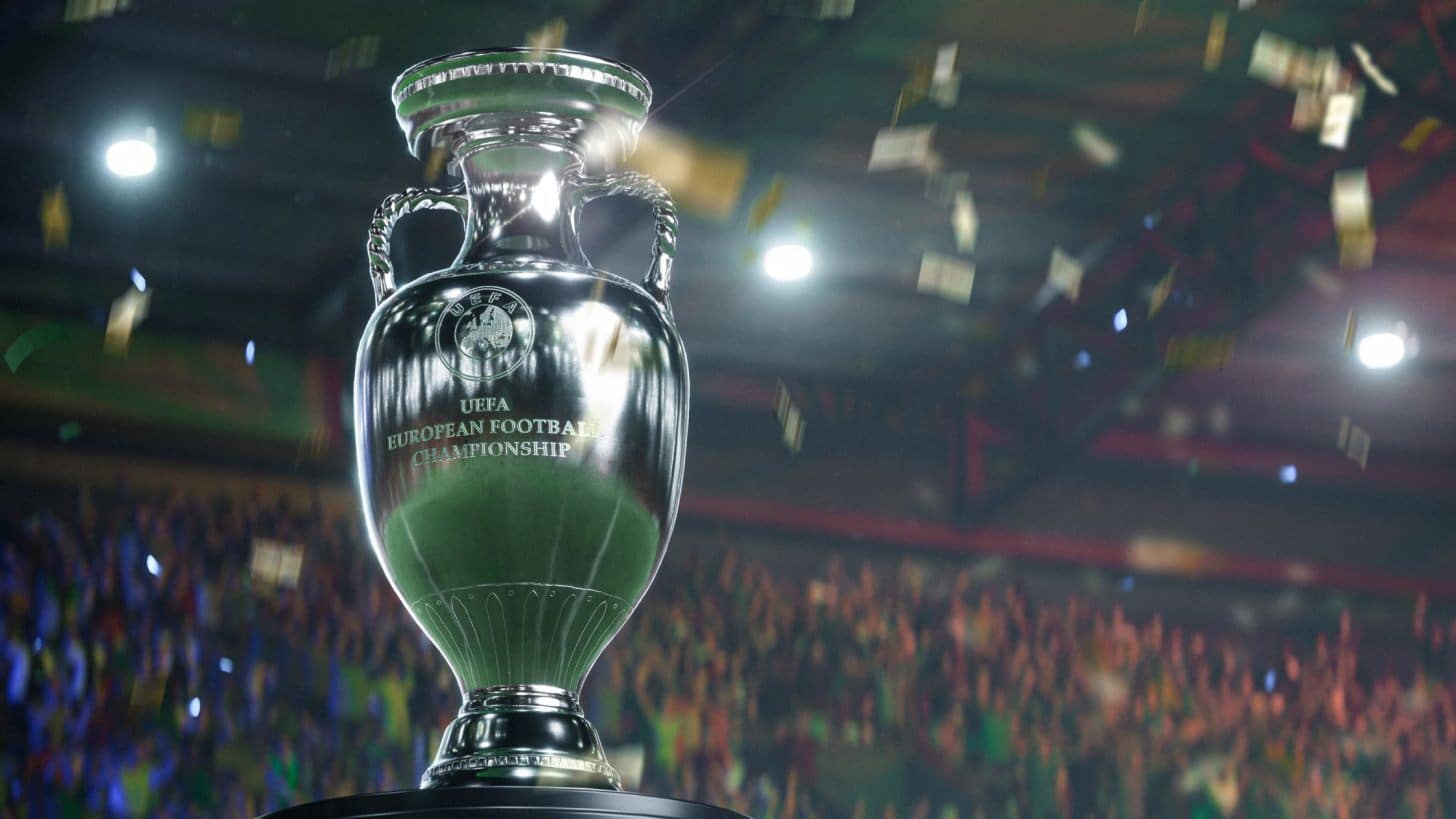 Imagem promocional do evento da UEFA EURO 2024 em EA FC 24