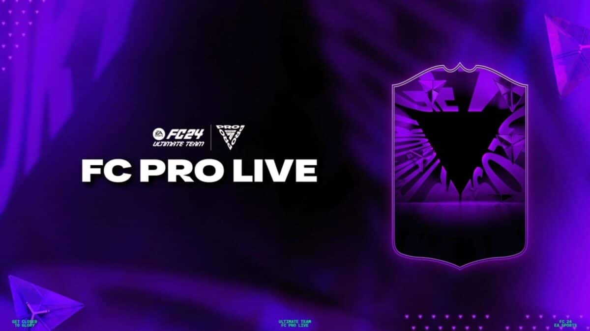 EA FC 24: Promo &ldquo;FC Pro Live&rdquo; j&aacute; est&aacute; dispon&iacute;vel no UT