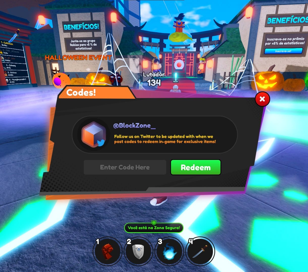 Codes Anime Fighting Simulator X: todos os c&oacute;digos novos!