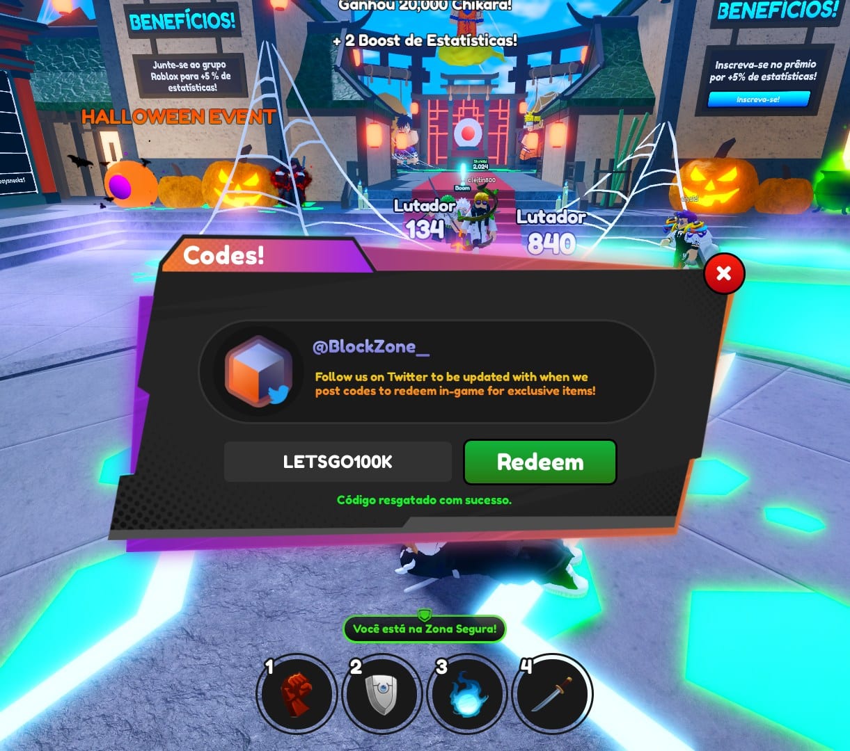 Codes Anime Fighting Simulator X: todos os c&oacute;digos novos!