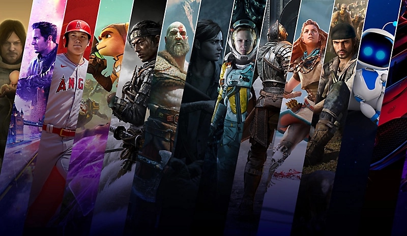 Imagem promocional da PlayStation, divis&atilde;o de games da Sony