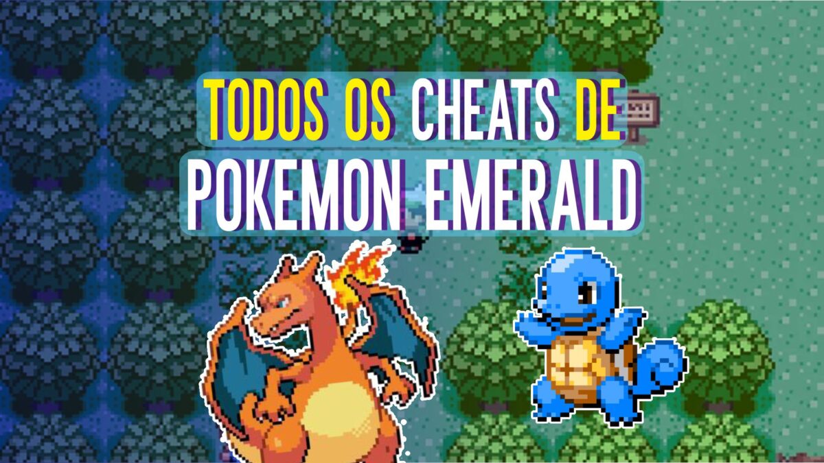 Pok&eacute;mon Emerald Cheats: Rare Candy, dinheiro infinito e +!