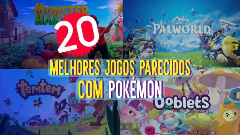 20 melhores jogos parecidos com Pokemon para PC e outros