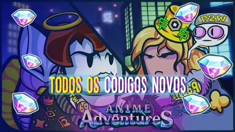 C&oacute;digos de Anime Adventures: Todos novos codes!