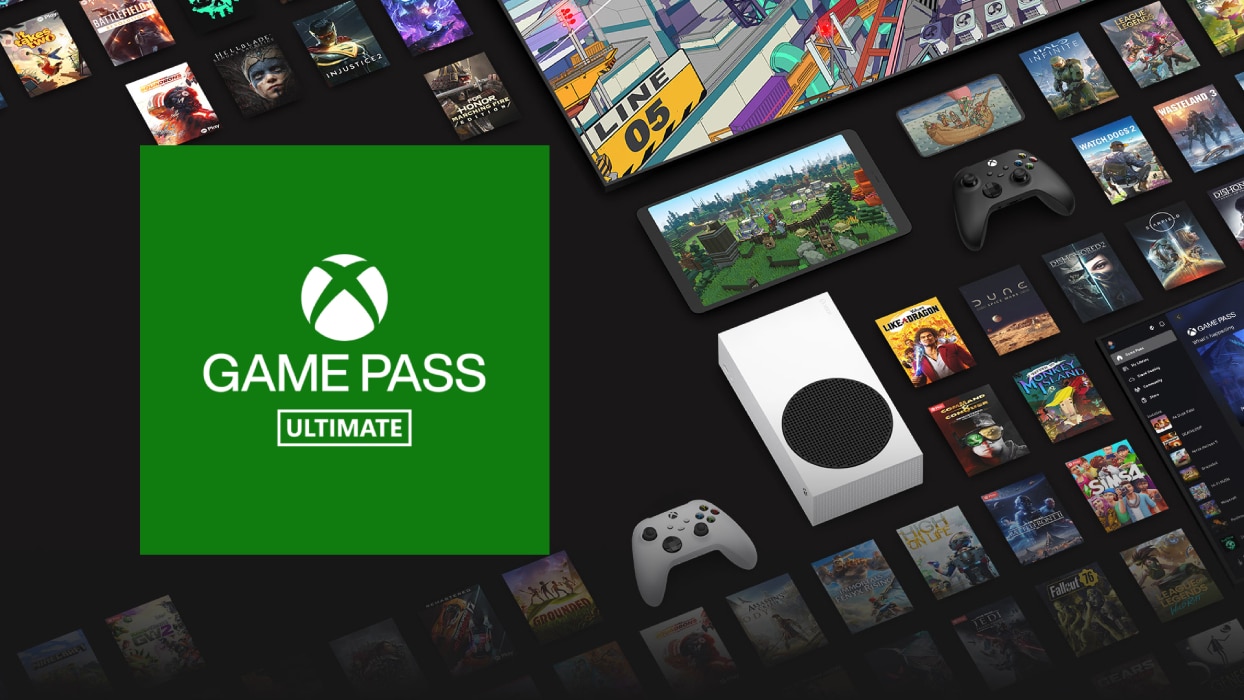 Imagem promocional do Xbox Game Pass, da Microsoft