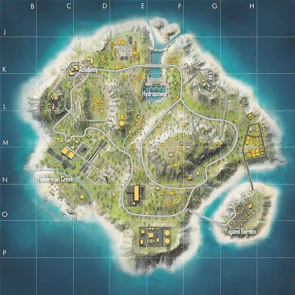 Imagem do Mapa Bermuda 2.0 do jogo Free fire. (Divulga&ccedil;&atilde;o / Internet)