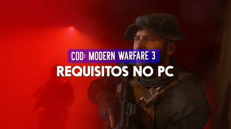 COD: Saiba os requisitos para PC de Modern Warfare 3