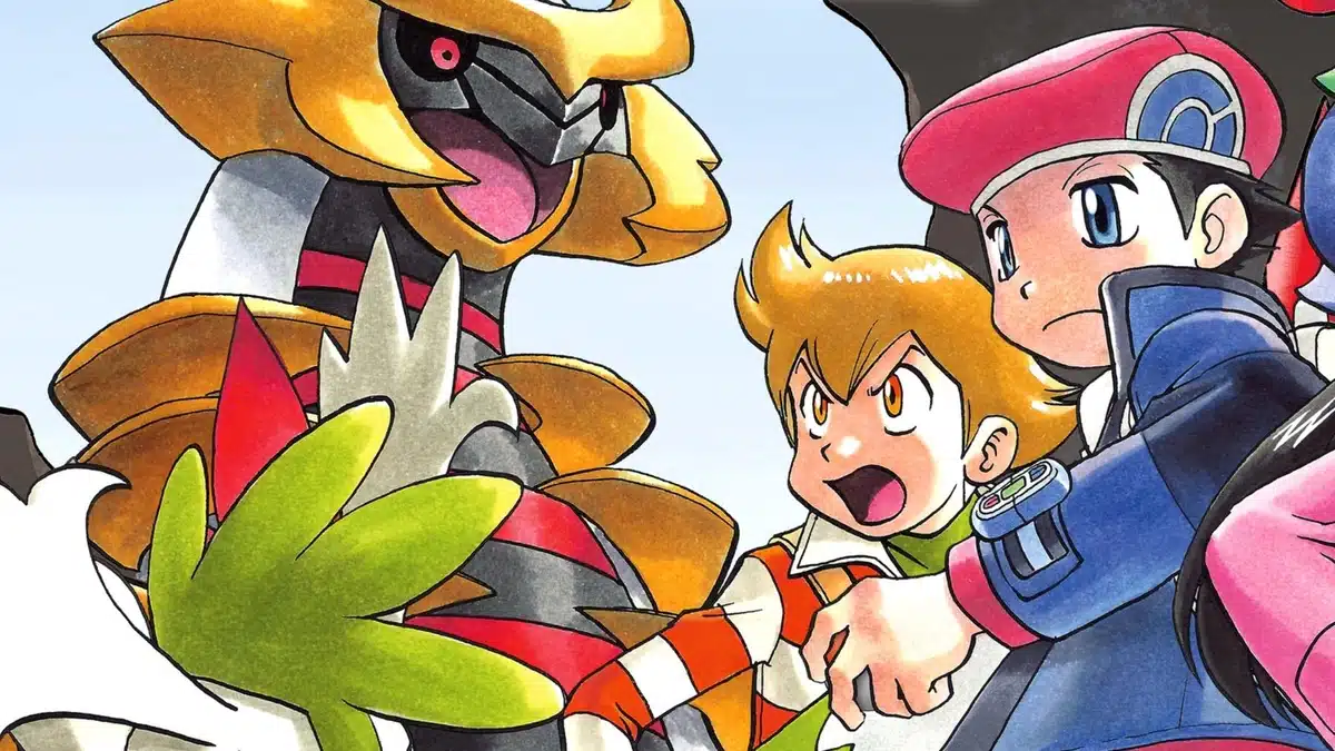 Imagem do protagonista e outros personagens de Pok&eacute;mon Platinum. (Divulga&ccedil;&atilde;o / Internet)
