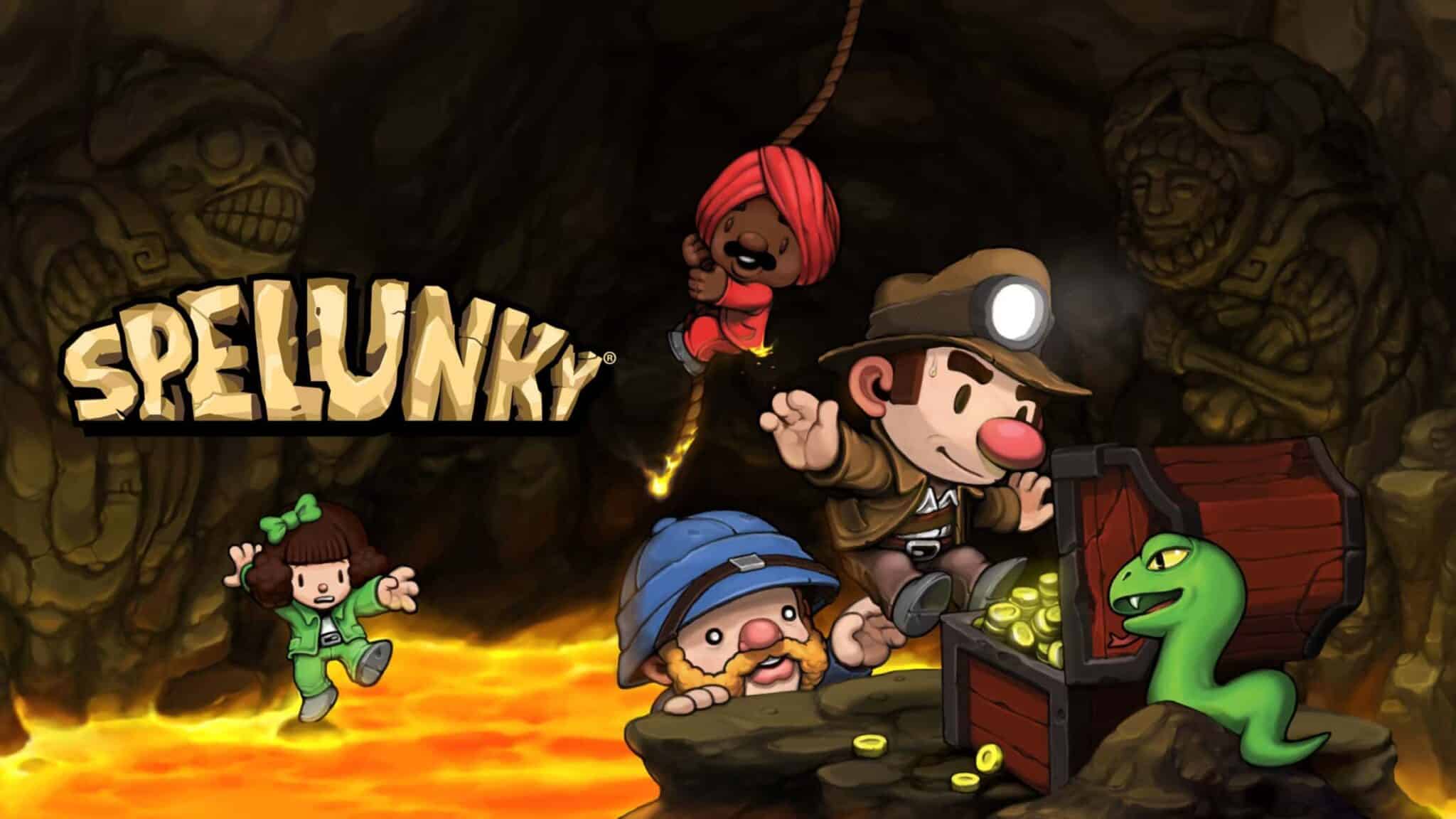Foto ilustrativa do jogo Spelunky - Jogos para PC fraco. (Divulga&ccedil;&atilde;o / Internet)