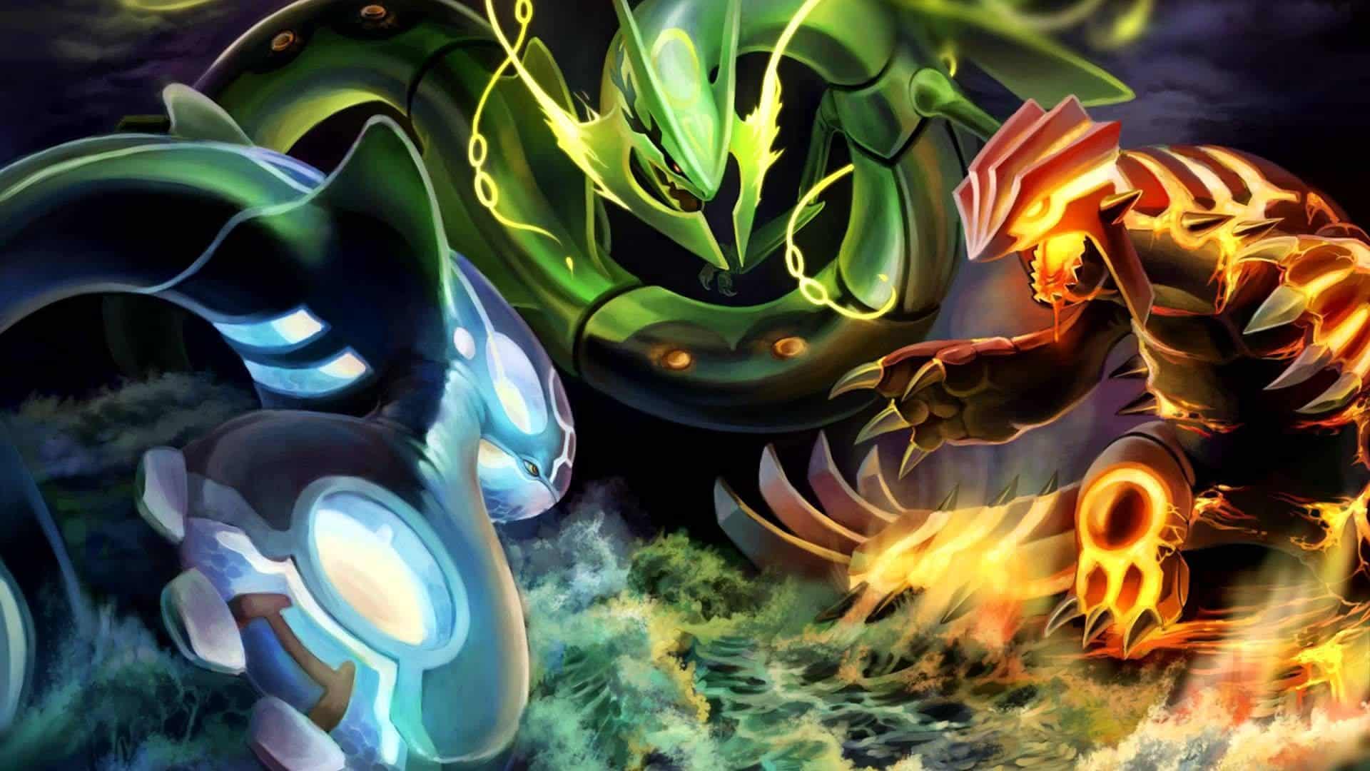 Imagem ilustrativa de alguns seres conhecidos da franquia, o Pok&eacute;mon Lend&aacute;rio. (Divulga&ccedil;&atilde;o / Internet)