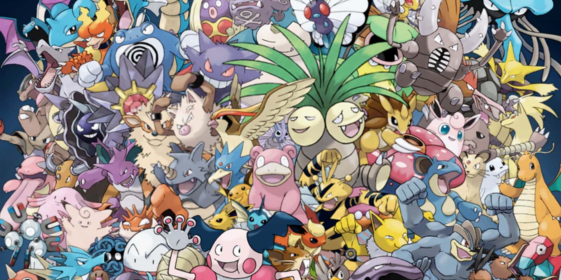 Foto ilustrativa de centenas de Pok&eacute;mon, introduzindo qual &eacute; o Pok&eacute;mon mais forte de todos? (Divulga&ccedil;&atilde;o / Internet)