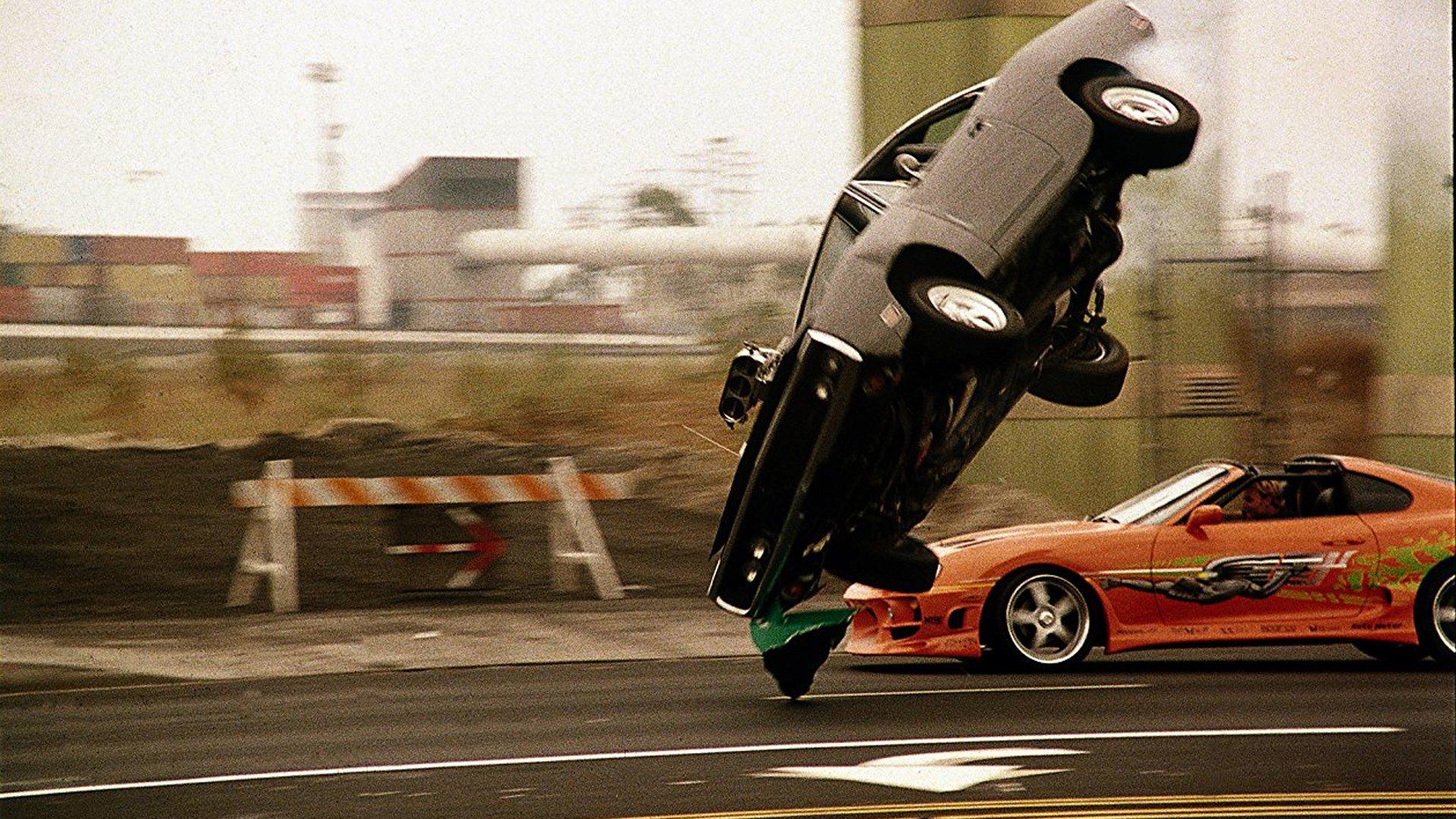 Cena original do filme Velozes e Furiosos (2001).