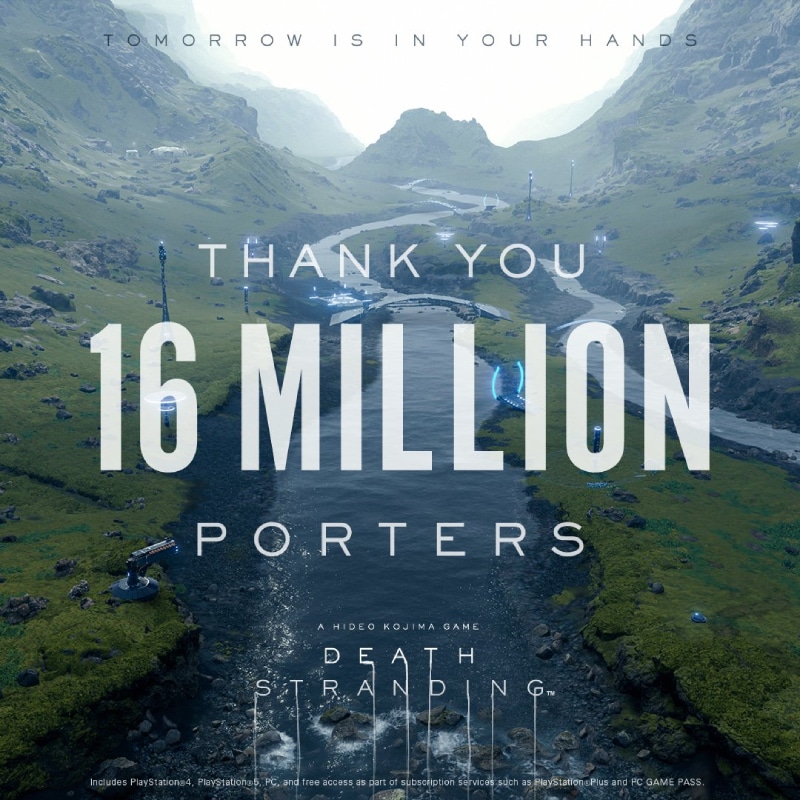 Imagem promocional de Death Stranding