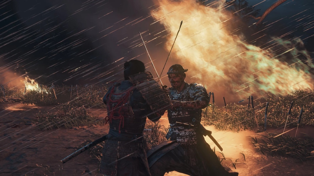 Imagem de Ghost of Tsushima, jogo da Sony