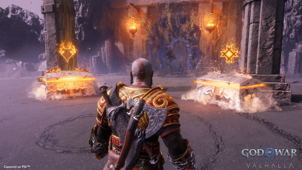 Imagem promocional de God of War Ragnar&ouml;k Valhalla