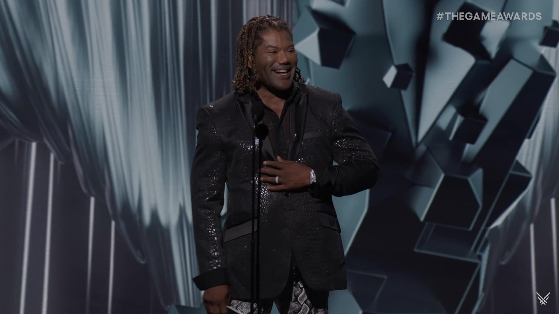 Foto de Christopher Judge no The Game Awards 2023 - COD
