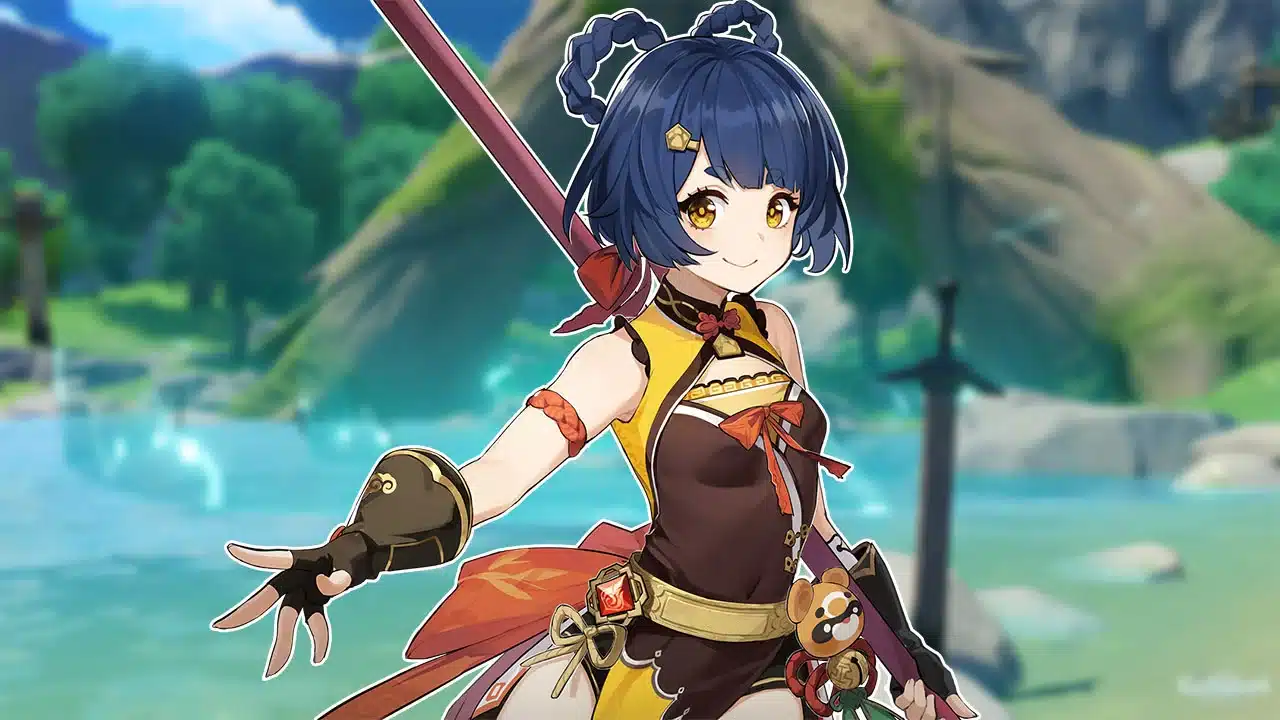 Foto de Genshin Impact personagens Xiangling. (Divulga&ccedil;&atilde;o / Internet)