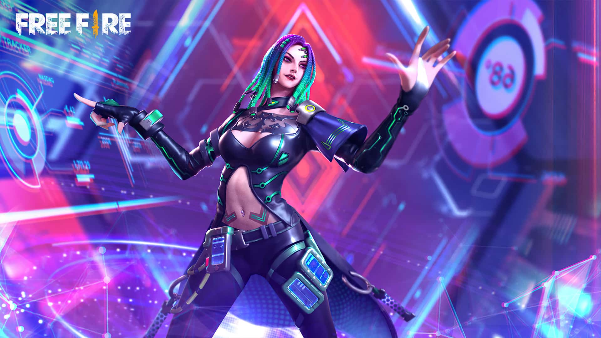 Foto oficial do lan&ccedil;amento da personagem Moco de Free Fire. (Divulga&ccedil;&atilde;o / Garena Free Fire) 