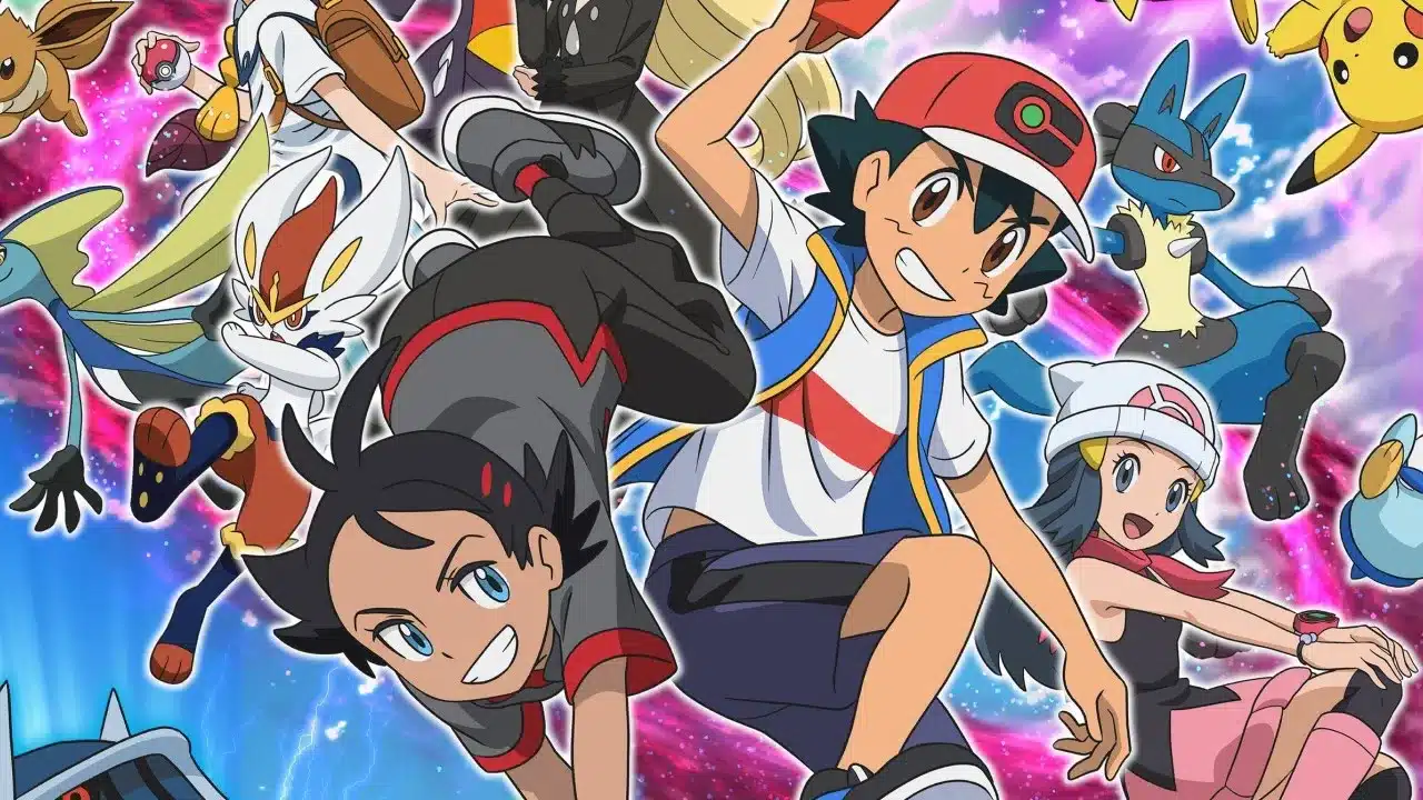 Foto art&iacute;stica dos animes de Pok&eacute;mon e seus personagens. (Divulga&ccedil;&atilde;o / Internet)