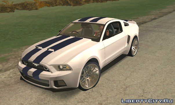 Foto do carro Shelby GT500 Super Snake no GTA San Andreas. (Divulga&ccedil;&atilde;o / Liberty City RU)