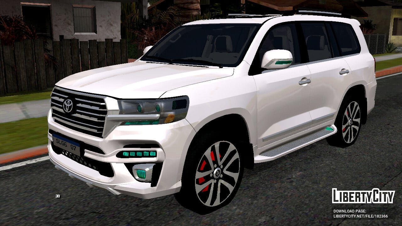 Foto do ve&iacute;culo Toyota Land Cruiser (DFF only) modificado para o GTA SA. (Divulga&ccedil;&atilde;o / Liberty City RU)