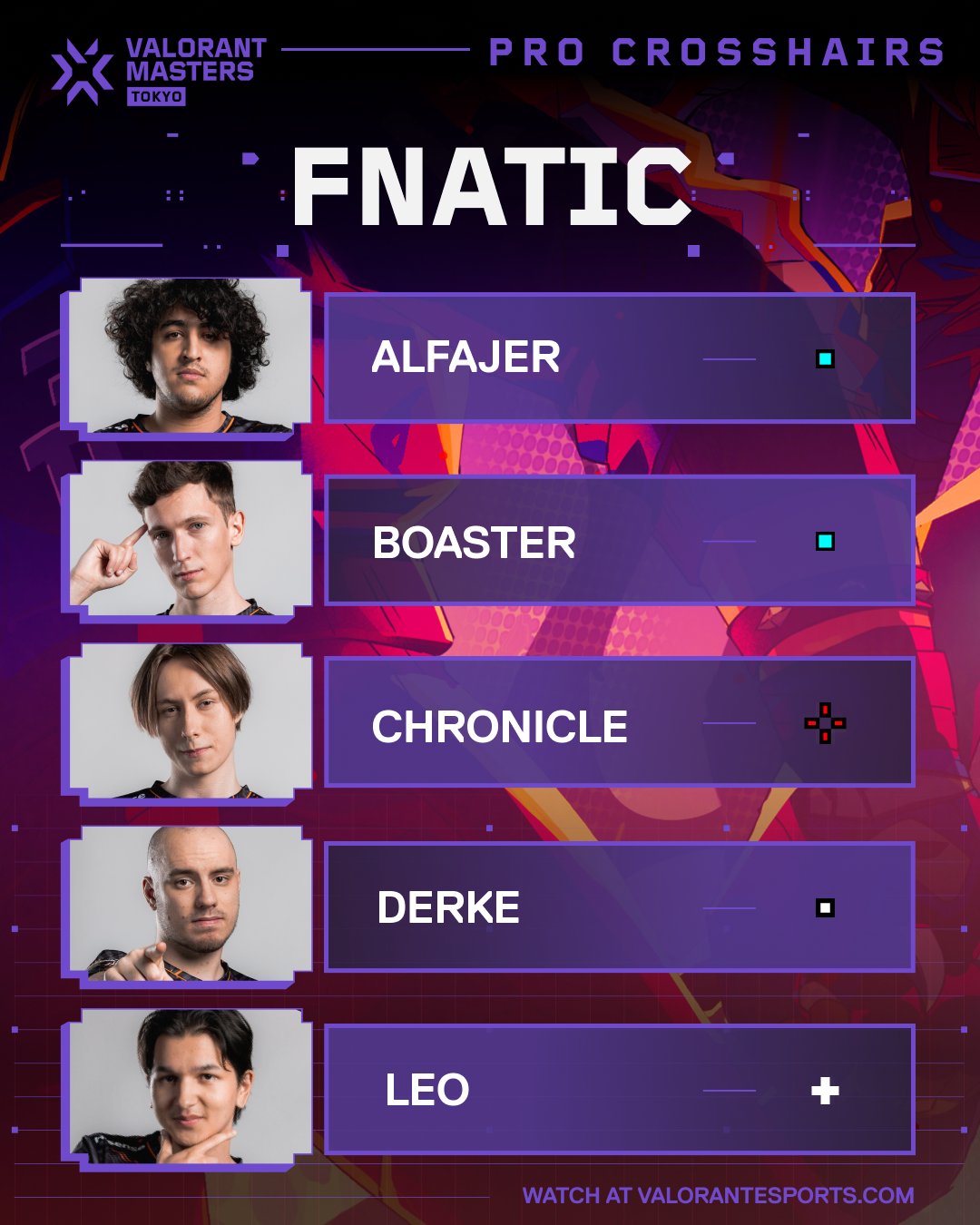 40 miras para Valorant utilizadas por PRO Players!