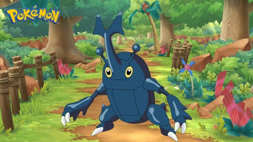 Imagem do Pok&eacute;mon Heracross. (Divulga&ccedil;&atilde;o / Internet)