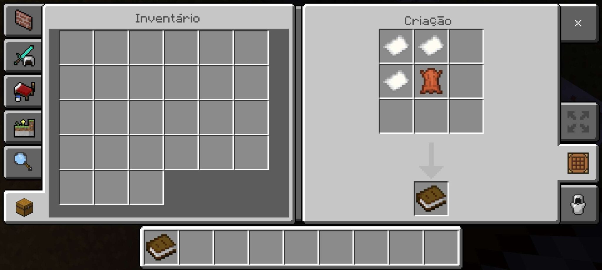 Foto tutorial sobre como fazer livro no Minecraft. (Divulga&ccedil;&atilde;o / Internet)