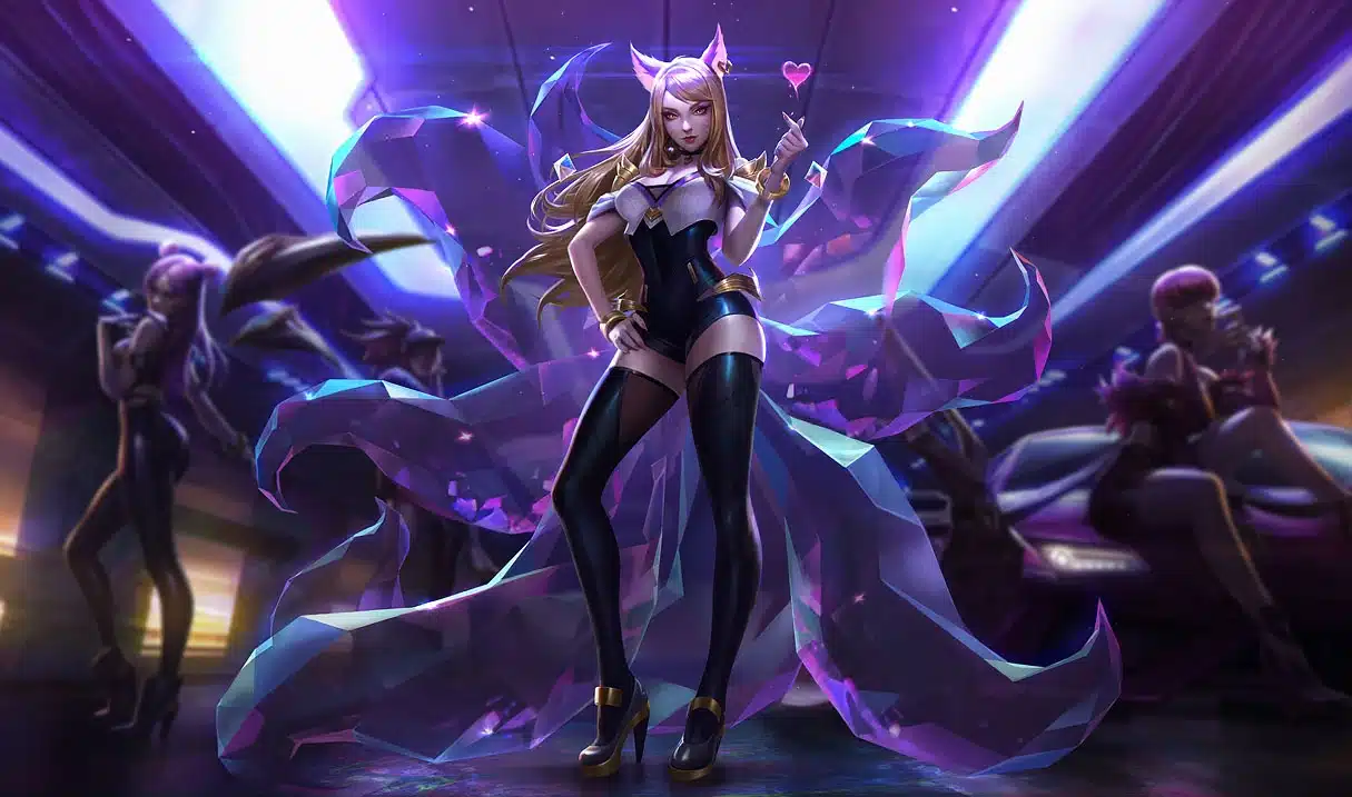 Imagem tema Skins LoL, KD/A Ahri. (Divulga&ccedil;&atilde;o / Internet)