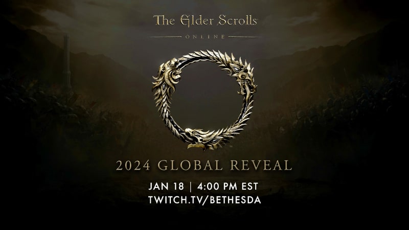 Imagem promocional do The Elder Scrolls Online 2024 Global Reveal