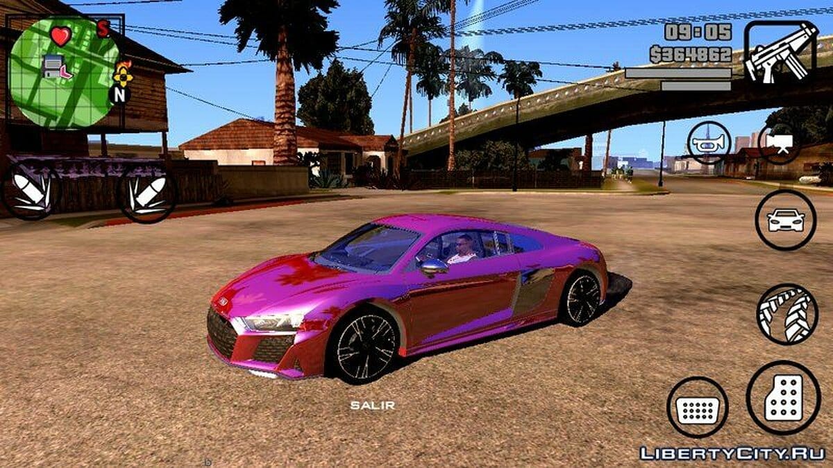Imagem de um carro Audi modificado inserido no GTA San Andreas. (Divulga&ccedil;&atilde;o / Liberty City RU)