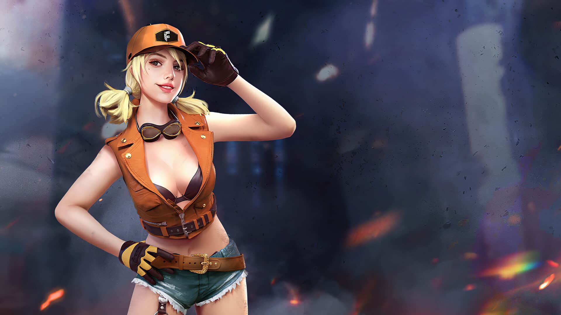 Imagem oficial da personagem Misha de Free Fire, introduzindo o que &eacute; gf no ff. (Divulga&ccedil;&atilde;o / Garena Free Fire)