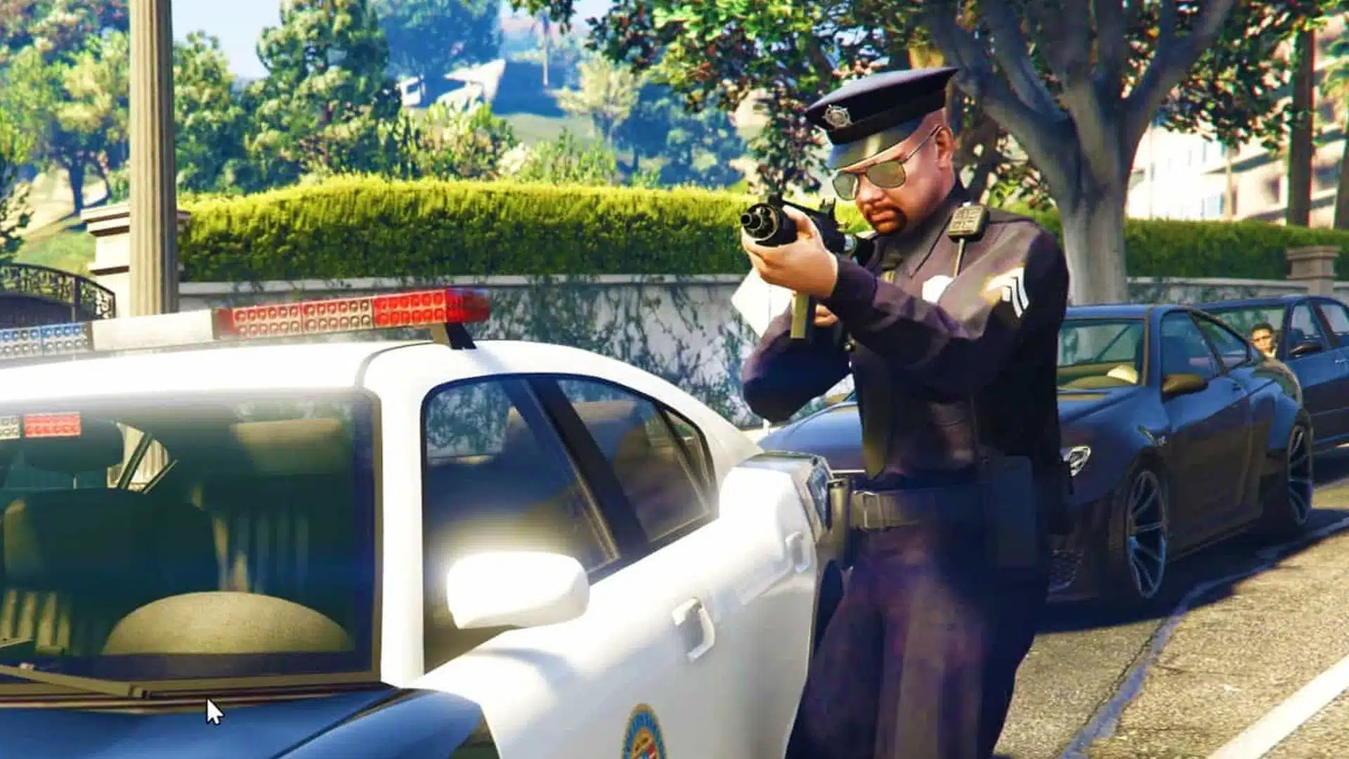 Foto de um policial do GTA RP, introduzindo o que &eacute; VDM no GTA RP.